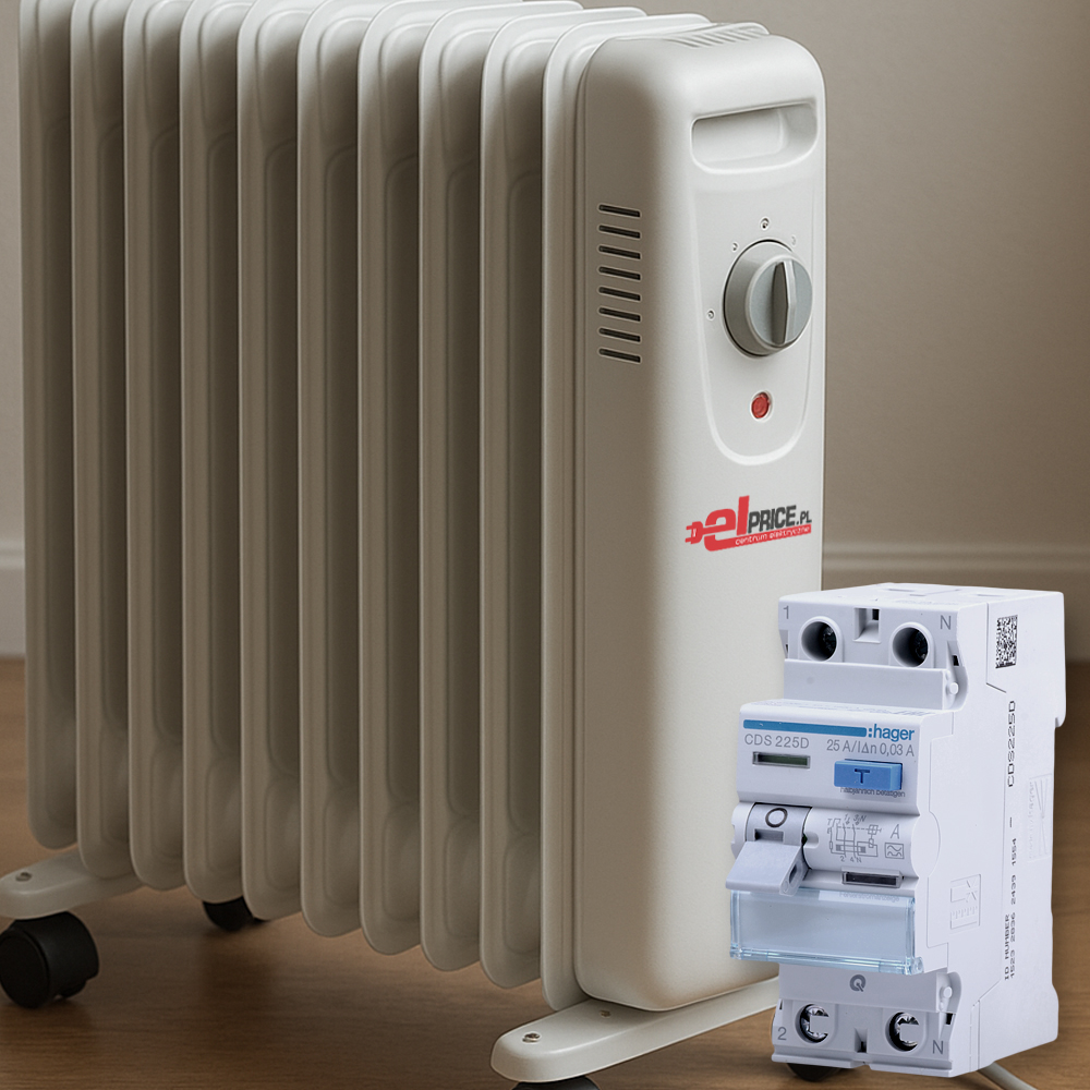 Grzejnik elektryczny a zabezpieczenie instalacji- jaki dobrać bezpiecznik?