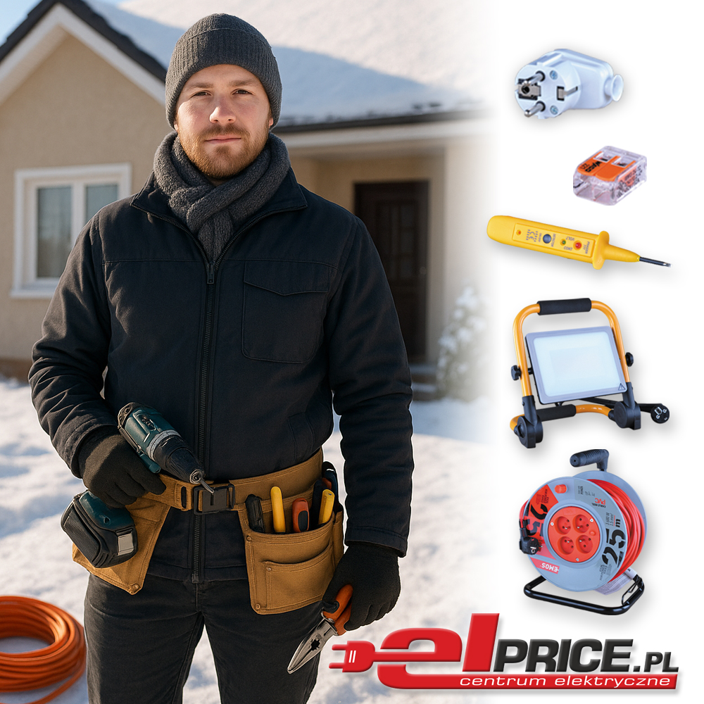 Przedłużacze i akcesoria do pracy zimą- co warto mieć pod ręką?