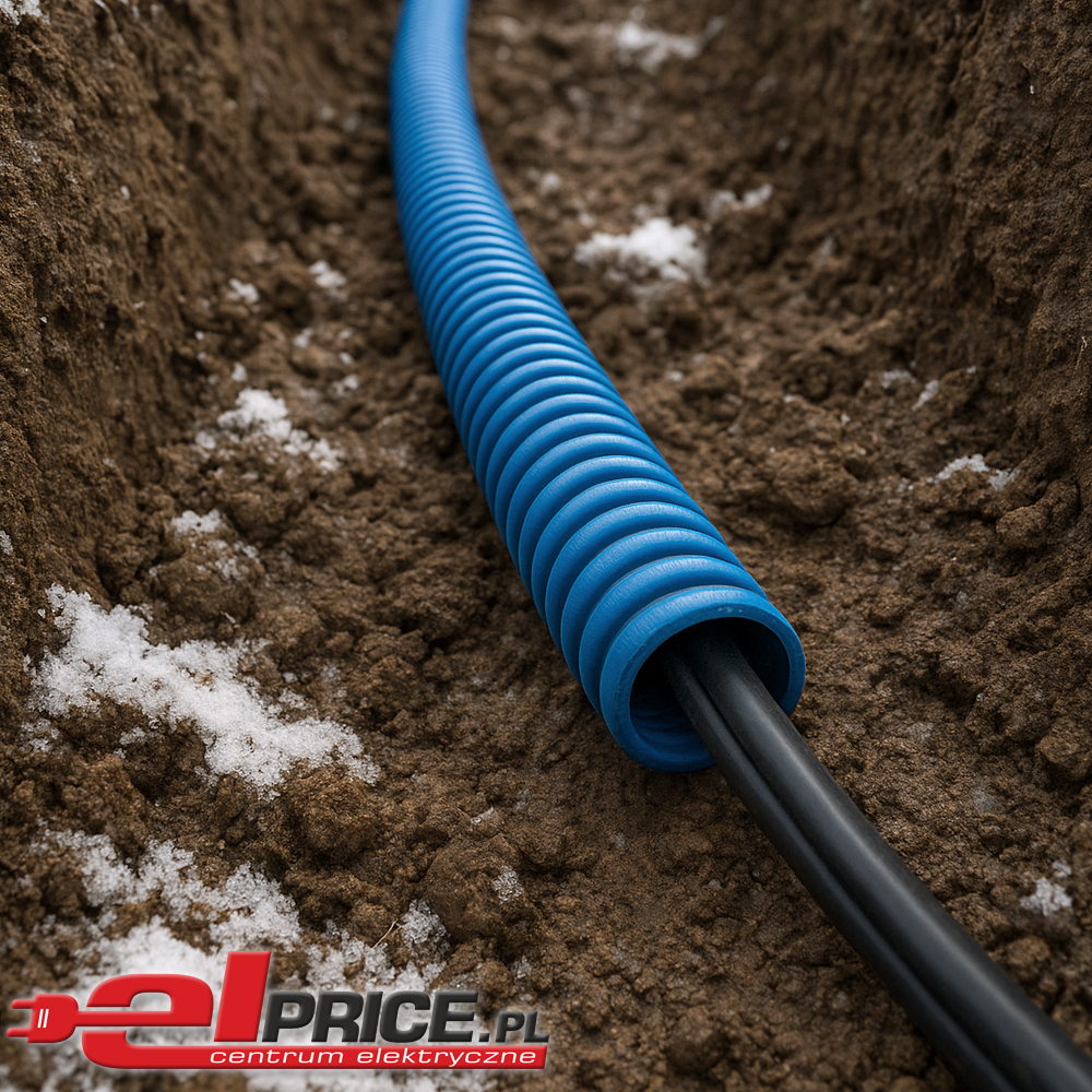 Kable elektryczne zimą- jakie wybrać i jak je prawidłowo układać przy mrozie?
